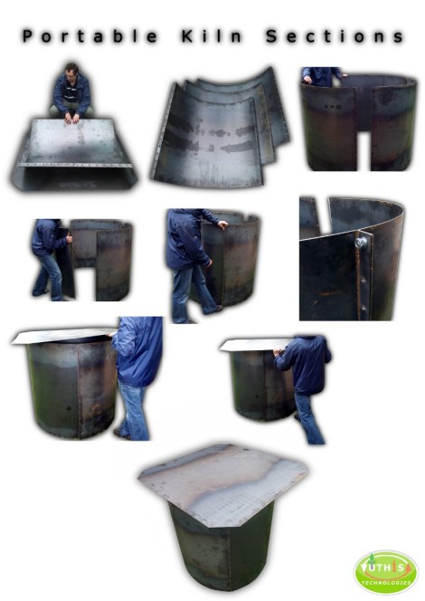 Portable Kiln Assembly